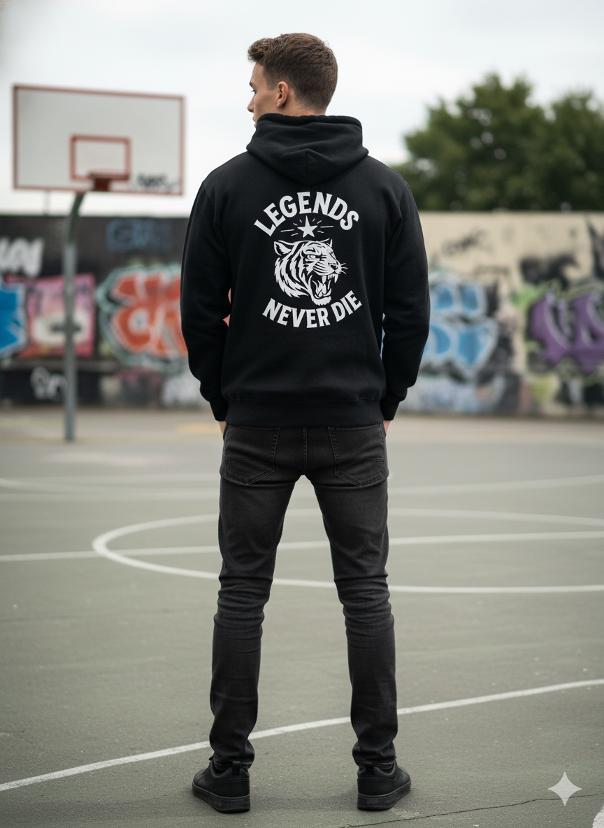 Men Hoodie|Legends Never Die