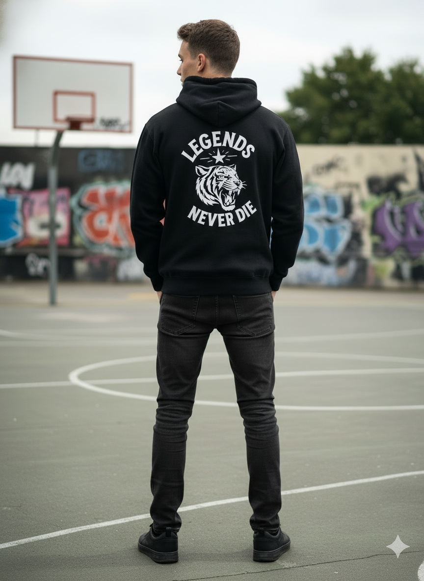 Men Hoodie|Legends Never Die
